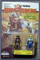 Demon / Nova from Dino-Riders - Series 1 manufactured by Tyco [Front]