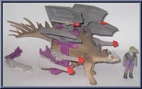 Kentrosaurus from Dino-Riders - Dinosaurs manufactured by Tyco [Loose]