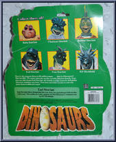 Earl Sinclair from Dinosaurs - Basic Series manufactured by Hasbro [Back]
