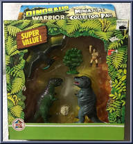Collector Pak #3 from Dinosaur Warrior - Miniatures manufactured by HG Toys [Front]
