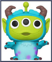 Alien (Sulley) from Disney - Remix Pop! manufactured by Funko [Loose]