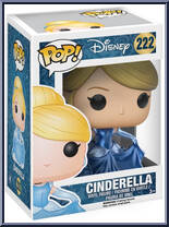 Cinderella (Blue Dress) (Metallic) from Disney - Disney Universe Pop! manufactured by Funko [Front]
