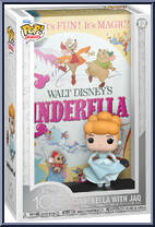Cinderella with Jaq (Movie Posters) from Disney - 100th Pop! manufactured by Funko [Front]