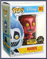 Hades (Red) (Glows in the Dark) (Chase) from Disney - Disney Universe Pop! manufactured by Funko [Front]
