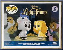 Lady & the Tramp from Disney - Disney Universe Pop! manufactured by Funko [Back]