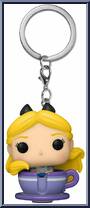 Mad Tea Party Attraction and Alice Action Figure