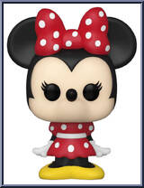 Minnie Mouse (Red Dress) from Disney - Bitty Pop! manufactured by Funko [Loose]