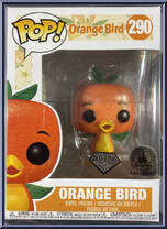 Orange Bird (Diamond) from Disney - Orange Bird Pop! manufactured by Funko [Front]