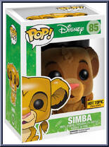 Simba (Flocked) from Disney - Disney Universe Pop! manufactured by Funko [Front]