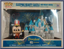 Sleeping Beauty Castle and Mickey Mouse (Town) from Disney - 65th Anniversary Pop! manufactured by Funko [Front]