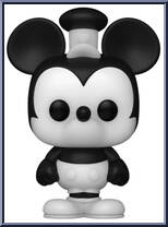 Steamboat Willie (1/6)  from Disney - Bitty Pop! manufactured by Funko [Loose]