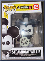 Steamboat Willie from Disney - Mickey True Original Pop! manufactured by Funko [Front]