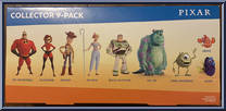 Collector 9-Pack from Disney Pixar - Box Sets manufactured by Mattel [Back]