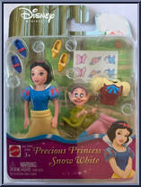 Precious Princess Snow White from Disney Princess - Basic Series manufactured by Mattel [Front]