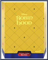 Prince John (Blue Robe) (Robin Hood) from Disney - Ultimates manufactured by Super7 [Back]