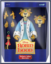 Prince John (Blue Robe) (Robin Hood) from Disney - Ultimates manufactured by Super7 [Front]