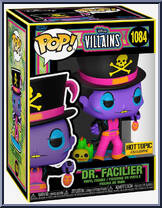 Dr. Facilier (Blacklight) from Disney Villains - Pop! Vinyl Figures manufactured by Funko [Front]