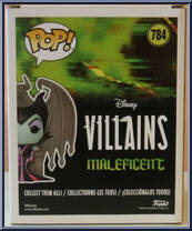 Maleficent (On Throne) (Deluxe) from Disney Villains - Pop! Vinyl Figures manufactured by Funko [Back]