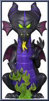 Maleficent as the Dragon (Green Flames) (3 Liter) from Disney Villains - Soda manufactured by Funko [Loose]