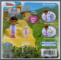 Doc & Lambie from Doc McStuffins - Basic Series manufactured by Just Play [Back]