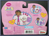 Physician & Lambie from Doc McStuffins - Basic Series manufactured by Just Play [Back]