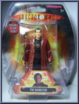 Narrator from Doctor Who - Series 4 manufactured by Character Options [Front]