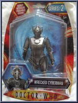 Wrecked Cyberman from Doctor Who - Series 2 manufactured by Character Options [Front]