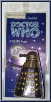 Dalek (Millenium) from Doctor Who - 1996 - Blue Skinny Cards manufactured by Dapol [Front]