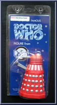 Dalek from Doctor Who - 1996 - Blue Skinny Cards manufactured by Dapol [Front]
