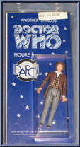 Fourth Doctor from Doctor Who - 1996 - Blue Skinny Cards manufactured by Dapol [Front]