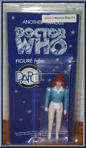 Melanie from Doctor Who - 1996 - Blue Skinny Cards manufactured by Dapol [Front]