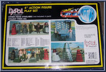Seventh Doctor Set from Doctor Who - 1987 - Black Cards manufactured by Dapol [Back]