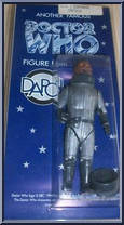 Sontaran Captain from Doctor Who - 1996 - Blue Skinny Cards manufactured by Dapol [Front]