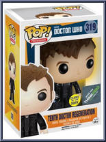 Tenth Doctor Regeneration (Glow in the Dark) from Doctor Who - Pop! Vinyl Figures manufactured by Funko [Front]