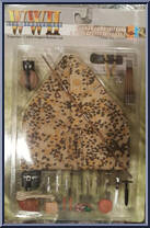 German Camo Zeltbahn & Field Accessories Set 1 from Dragon - WWII manufactured by Dragon Models [Front]