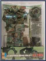 U.S. Battle Dress Uniform (BDU) Set 2 from Dragon - Uniforms manufactured by Dragon Models [Front]