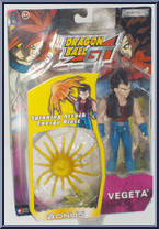 Vegeta (Spinning Attack Energy Blast) from Dragon Ball GT - Series 3 manufactured by Jakks Pacific [Front]