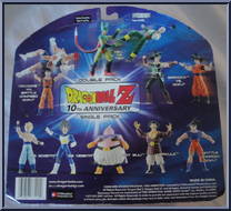 Bardock / Goku from Dragon Ball - 10th Anniversary - 2-Packs manufactured by Jakks Pacific [Back]