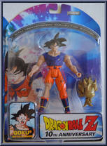 Goku (Battle Damaged) from Dragon Ball - 10th Anniversary manufactured by Jakks Pacific [Front]