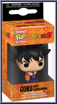 Goku (with Kamehameha) from Dragon Ball Z - Pop! Keychains manufactured by Funko [Front]