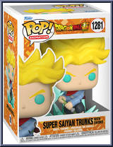Super Saiyan Trunks (with Sword) from Dragon Ball Z - Pop! Vinyl Figures manufactured by Funko [Front]
