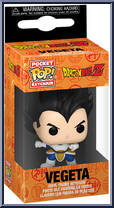 Vegeta from Dragon Ball Z - Pop! Keychains manufactured by Funko [Front]