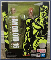 Android 16 (Exlusive Edition) from Dragon Ball Z - S.H. Figuarts - Basic Series manufactured by Bandai [Front]