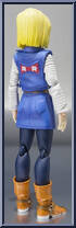 Android 18 from Dragon Ball Z - S.H. Figuarts - Basic Series manufactured by Bandai [Loose]
