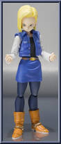 Android 18 from Dragon Ball Z - S.H. Figuarts - Basic Series manufactured by Bandai [Loose]