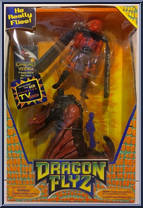 Dread Wing (with Gorejaw) from Dragon Flyz - Figures with Launchers manufactured by Galoob [Front]