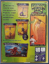 Molten Might Dread Wing (with Red Doom Black Heart) from Dragon Flyz - Blazin' Battle Screamers manufactured by Galoob [Back]
