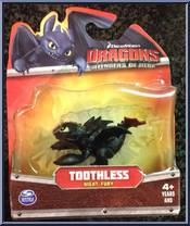 Toothless (Night Fury) from Dragons - Defenders of Berk - Mini Figures manufactured by Spinmaster [Front]