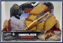 Timberjack from Dragons - Action Dragons manufactured by Spinmaster [Front]