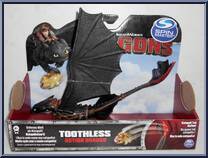 Toothless from Dragons - Action Dragons manufactured by Spinmaster [Front]